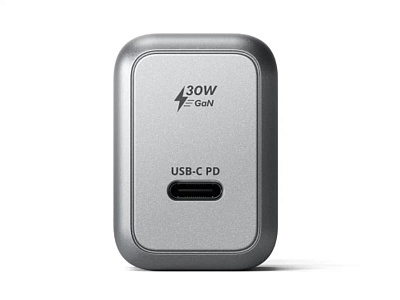 СЗУ Satechi 30W USB-C GaN Wall Charger, "серый космос"
