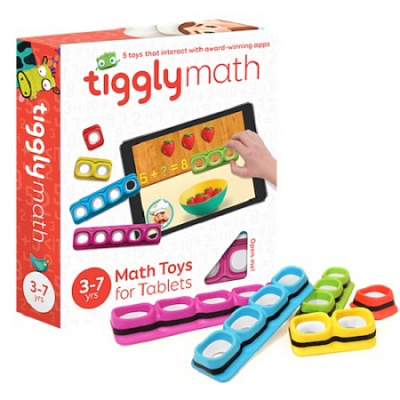 Набор формочек tiggly math Math Toys for Tablets 3-7 лет (0415)
