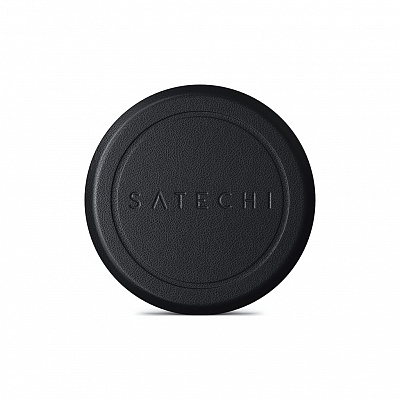 Магнитная накладная Satechi Magnetic Sticker для iPhone 11/12, черный