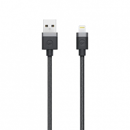 Кабель Mophie Lightning to USB-A, 3 м, черный