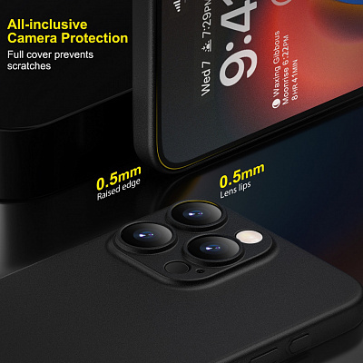 Чехол iPhone 15 Pro 6.1" Memumi Ultra Slim 0.3mm пластик,
