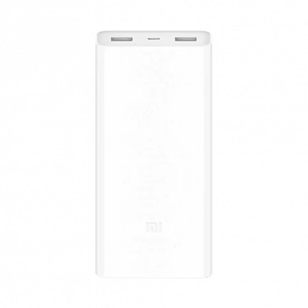 Внешний аккумулятор Xiaomi Mi Power Bank-2 20000 mAh, белый