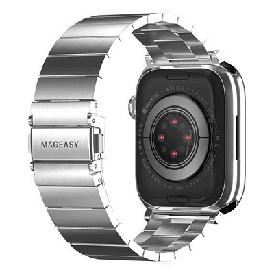 Ремешок для часов из нержавеющей стали SwitchEasy Maestro Stainless steel band для Apple Watch 42/44/45mm,