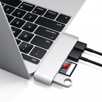 USB-хаб Satechi Type-C USB Hub для Macbook с портом USB-C
