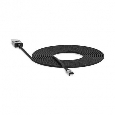 Кабель Mophie USB-A to Lightning, 3 м, черный
