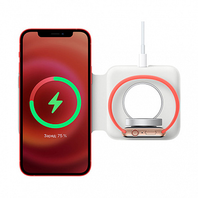 Беспроводное зарядное устройств Apple Magsafe Duo Charger