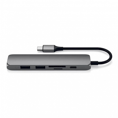 USB-C адаптер Satechi Type-C Slim Multiport Adapter V2