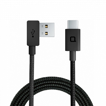 Кабель Nonda ZUS USB-A to USB-C, 1,2 м, черный
