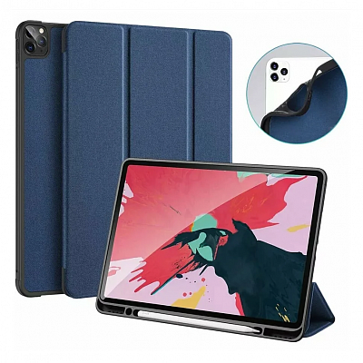 Чехол книжка Dux Ducis DOMO Series (pen slot) для iPad Pro 12.9", "темная ночь"