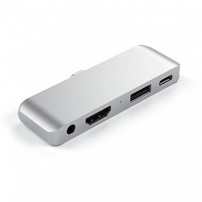 Адаптер Satechi Aluminium Type-C Mobile Pro для  iPad Pro