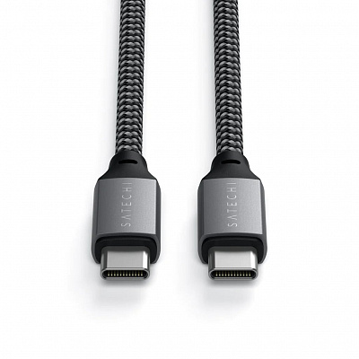 Кабель Satechi Type-C to Type-C 100W Charging Cable, 2м