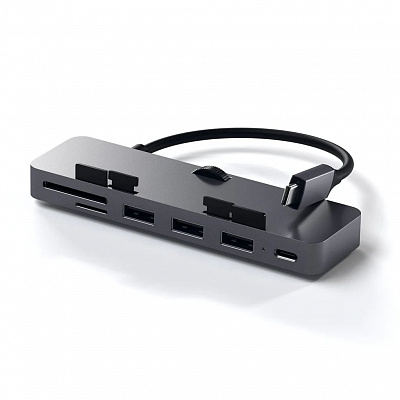 USB-концентратор Satechi Aluminum Type-C Clamp Hub Pro
