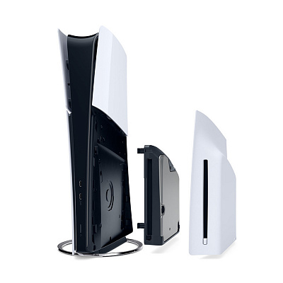 (SALE) Игровая консоль Sony Playstation 5 Slim Disc Edition, 1 ТБ, белый