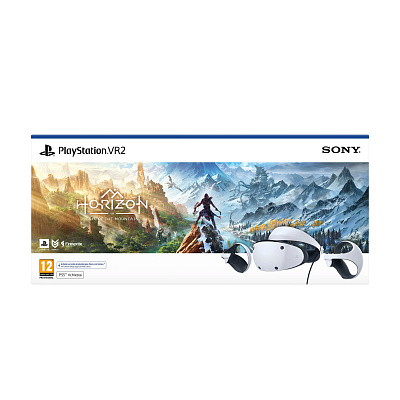 Шлем Sony Playstation VR2 с игрой Horizon Call of the mountain, белый