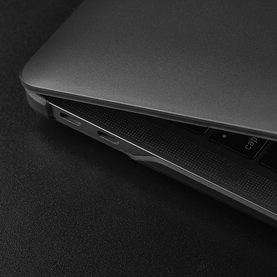 Чехол-накладка Moshi iGlaze для MacBook Air 13 (2018-2020) Thunderbolt 3/USB-C, черный