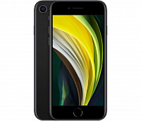  (SALE) Apple iPhone SE (2-го поколения) nanoSIM + eSIM 64 ГБ, черный (Slimbox)