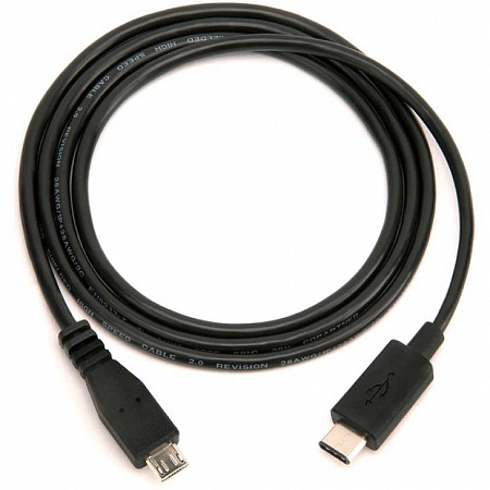 Кабель Griffin USB Type-C на MicroUSB, черный