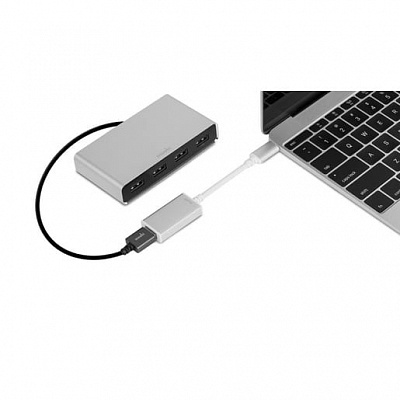 Адаптер Moshi USB-C to USB, алюминий 
