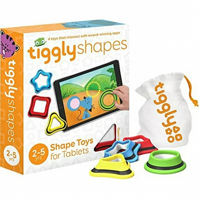 Набор формочек tiggly shapes Shape Toys for Tablets 2-5 лет (0215)