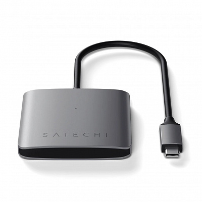 USB-C хаб Satechi Aluminum 4 порта Интерфейс USB-С