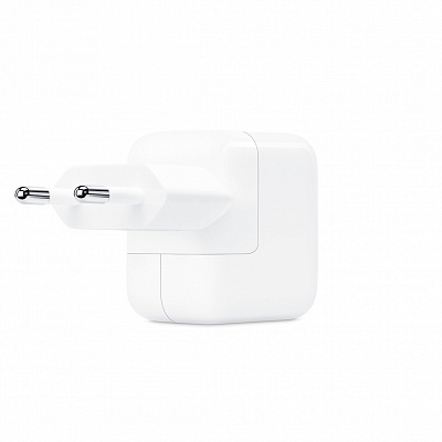 Сетевое зарядное устройство Apple USB, 12 Вт, Белый