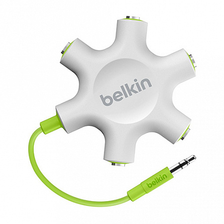 Разветвитель наушников Belkin Mixit Rock Star, белый