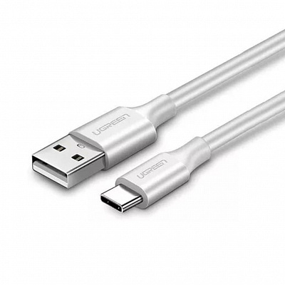 Кабель UGREEN US287 USB-A 2.0 / USB-C Cable Nickel Plating