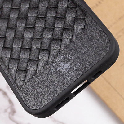 Чехол накладка iPhone 15 Pro Max 6.7" Polo Ravel Series Leather,