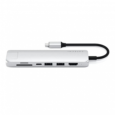 USB-C адаптер Satechi Type-C Slim Multiport with Ethernet Adapter, 