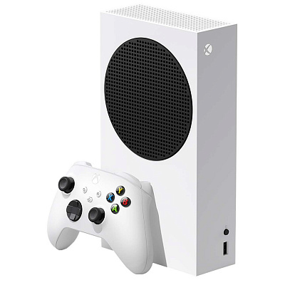 Игровая приставка Microsoft Xbox Series S 512 ГБ SSD, белый