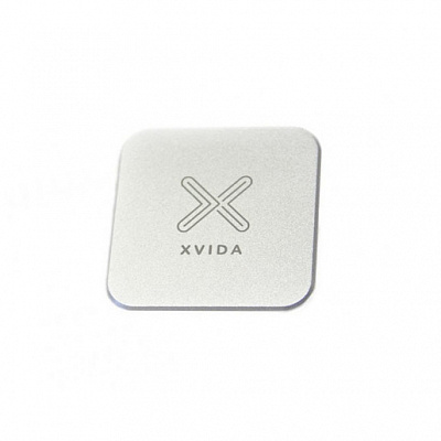 Алюминиевая подкладка Xvida Sticky Pad для планшетов до 7 дюймов, серебристый