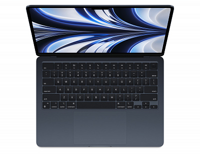 Apple MacBook Air 13" (M2, 8C CPU/8C GPU, 2022), 16 ГБ, 256 ГБ SSD