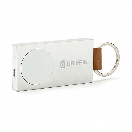 Портативный аккумулятор в виде брелока Griffin Travel Power Bank для часов Apple Watch