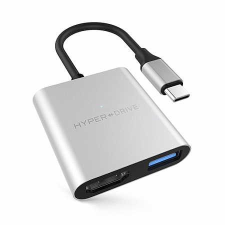 USB-хаб Hyper HyperDrive 4K HDMI 3-in-1 Hub Type-C