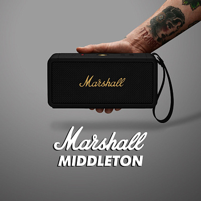 Портативная акустика Marshall Middleton Bluetooth Speaker