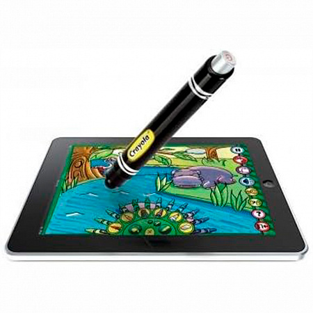 Стилус Griffin Crayola ColorStudio HD и программа-раскраска для iPad (GC30002)