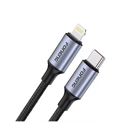 Кабель Foneng X95 USB-C-Lightning 1.2м, черный