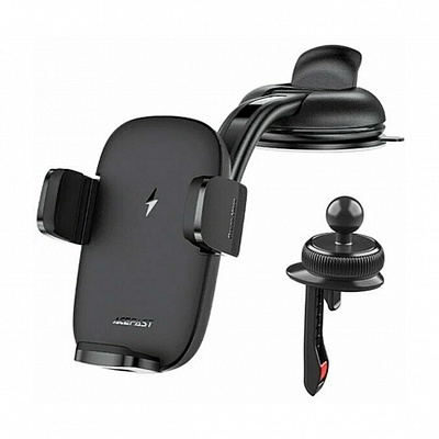 Автомобильный держатель ACEFAST D10 multi-function wireless charging car holder с функцией беспроводного зарядного устройства, черный
