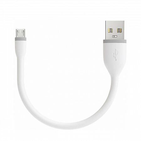 Кабель Satechi Flexible Lightning to USB 25 см, белый