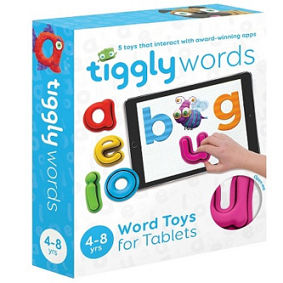 Набор формочек tiggly words Word Toys for Tablets 4-8 лет (17720)