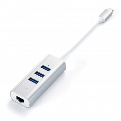 USB-хаб Satechi Type-C 2-в-1 USB 3