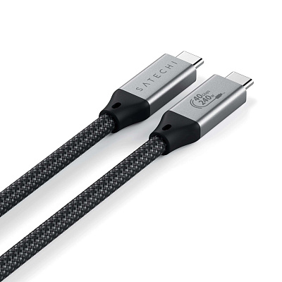 Кабель Satechi USB4 Pro Cable. длина 1.2 м, "серый космос"