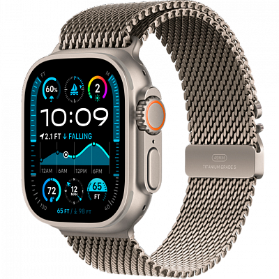 Apple Watch Ultra Series 2 (2024) GPS+Cellular 49 мм, Milanese Loop