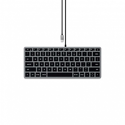 Клавиатура Satechi Slim W1 USB-C Wired Keyboard-RU