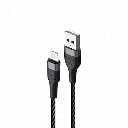 Кабель Foneng X51 USB-A Lightning 2м, черный